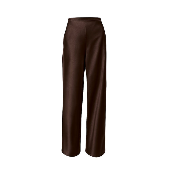 SILK-SATIN PANTS